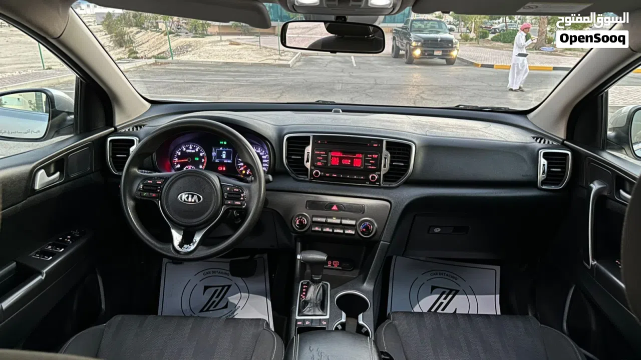 للبيع كيا سبورتاح موديل 2017ب  حاله ممتازه وكاله البحرين فل ابشن بنوراما  استخدام شخصي