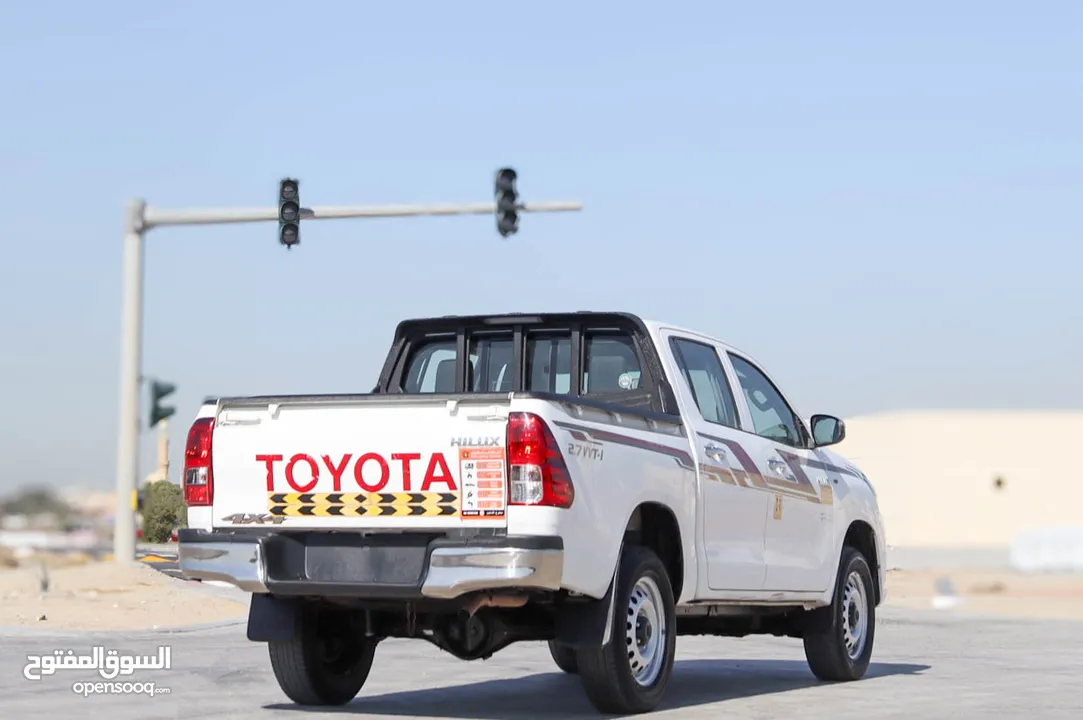 Toyota Hilux 2.7L Automatic 4X4 2020 GCC accident-free in excellent condition 1538 P.M