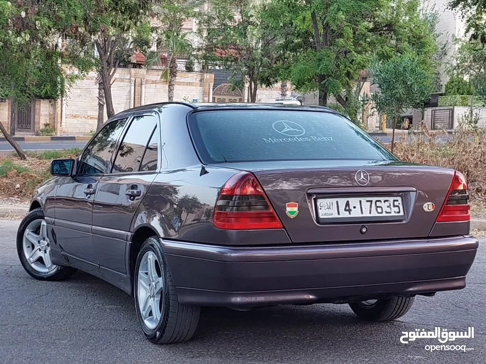 مرسيدس بنز C200موديل 1996 محدثه 2000