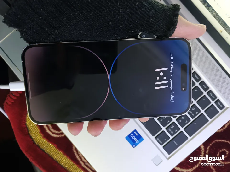 iphone 14 pro max نظيف وكاله ولا خدش