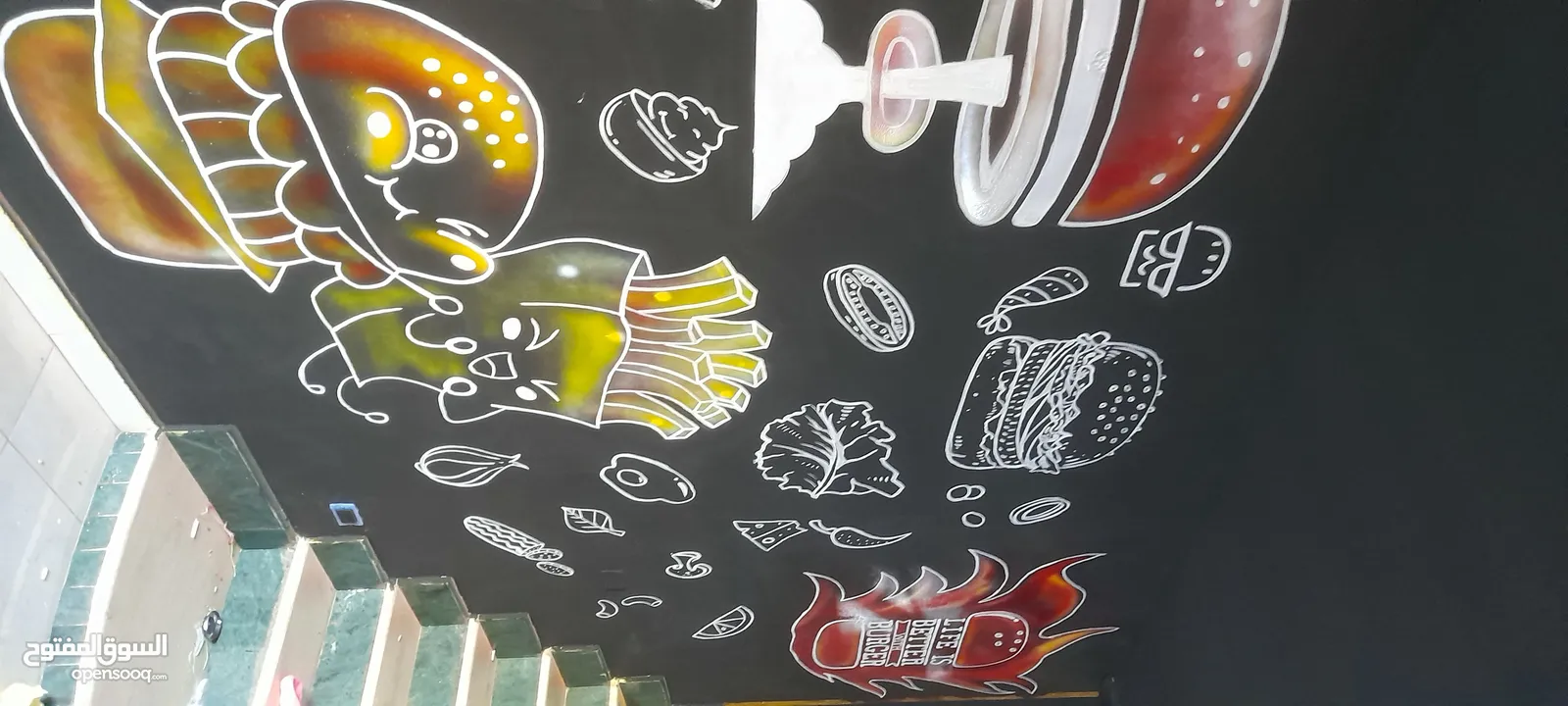 الرسم واللوحات الفنية فنان تشكيلي