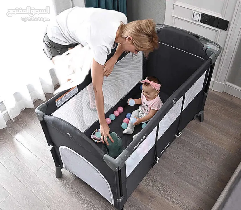 سرير بيبي مواصفات امريكيه ماركة Mama kids