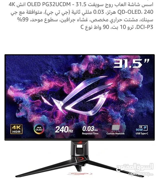 Asus PG32UCDM new but opened