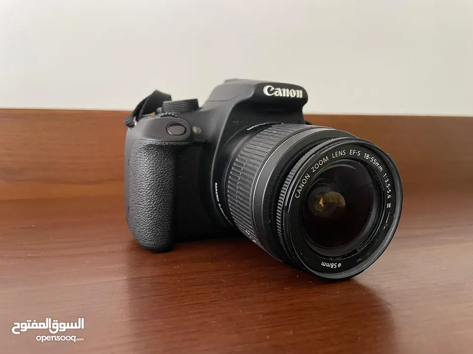 كاميرا canon eos 1200D فل hd بحالة ممتازة جدا للبيع بسعر مغري مع كامل مستلزماتها + هدايا عديدة