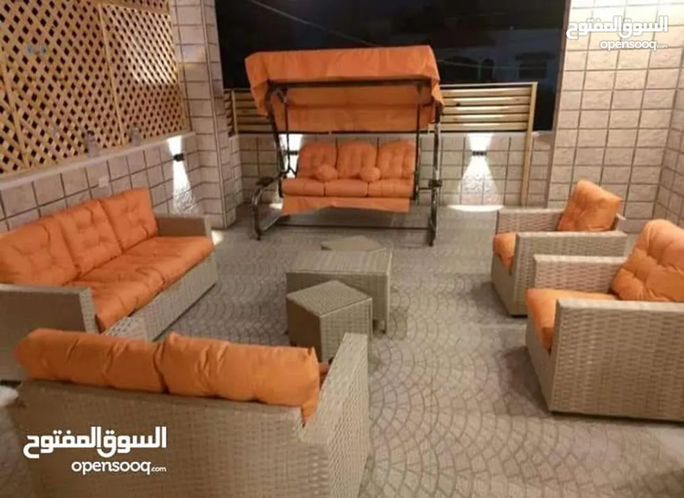جلسات خارجي طقم راتان طقم حدائق طقم خارجي طقم ترس