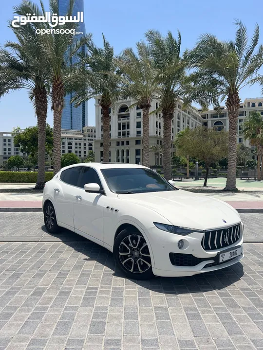 MASERATI LEVANTE 2018 GCC SPECS  WITH SERVICE HISTORY AND BILLS