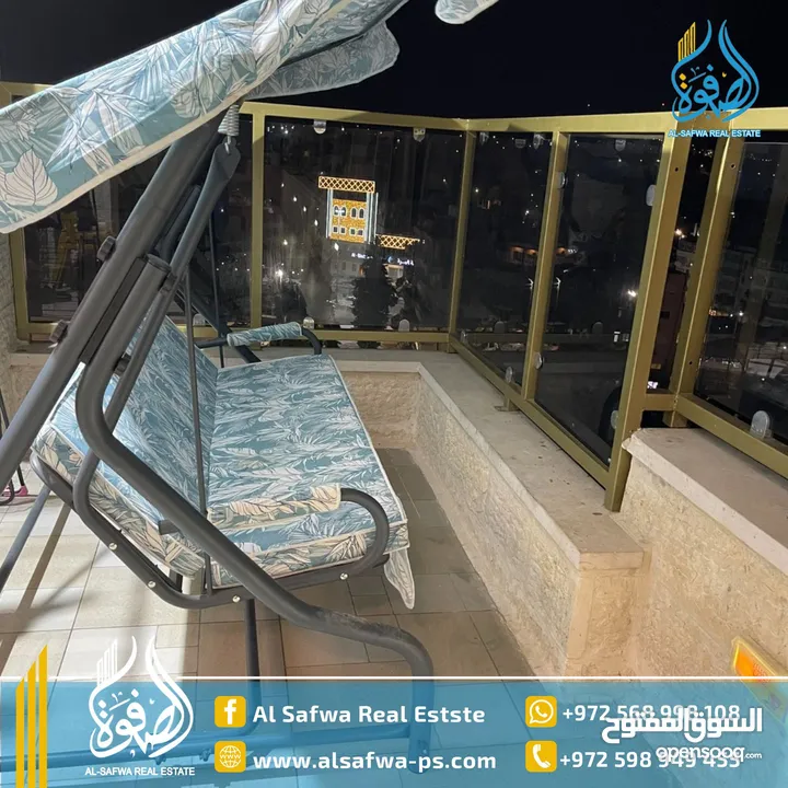 روف مميز سوبر ديلوكس بمساحه واسعه ومريح جدا و مميز جدا للسكن