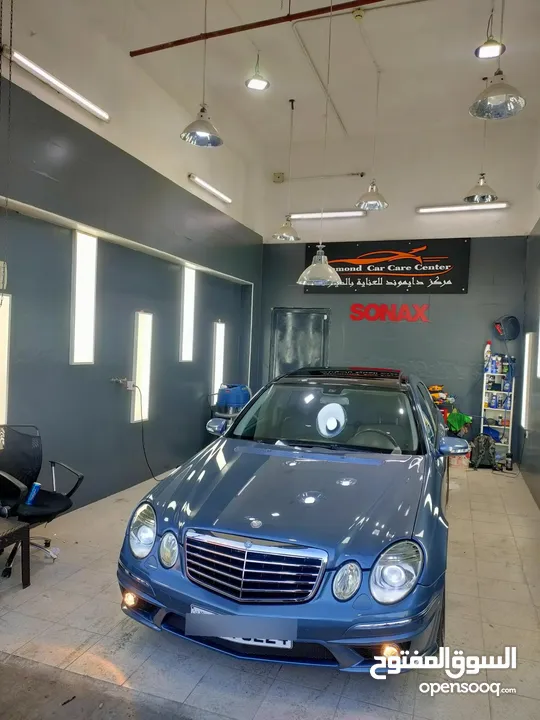 مرسيدس بنز بانوراما E200 2004 محدث 2009
