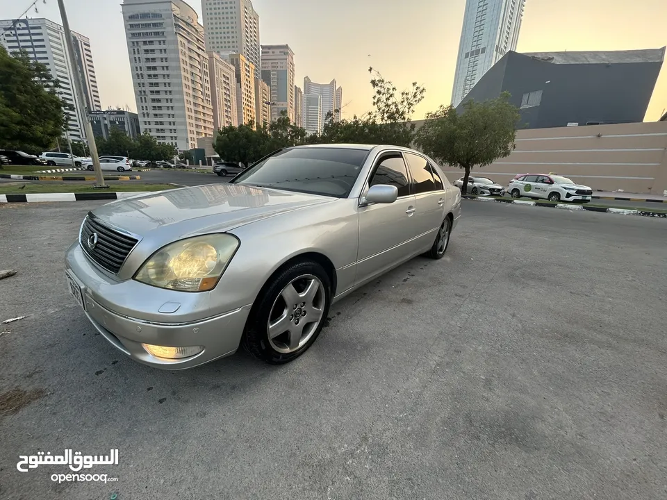 لكزس430 LS فل الترا بحالة ممتازة نظيفة 2003