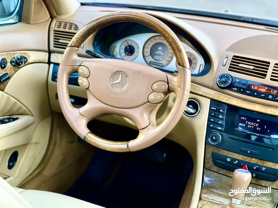 مرسيدس e200 موديل 2008 فحص كامل فل كامل اعلا المواصفات مميزة جدا بنظافتها