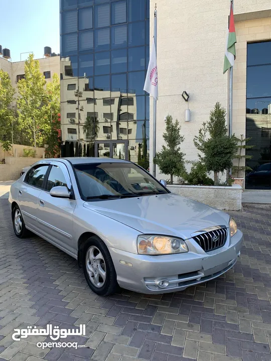 هونداي أفانتي 2006 اوتومات افحص وين بدك ترخيص تامين سنه  سيارة بحالة شركة