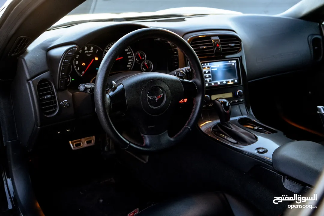 Corvette C6 2008 Ls3 Targa Top 500HP بحالة الوكالة