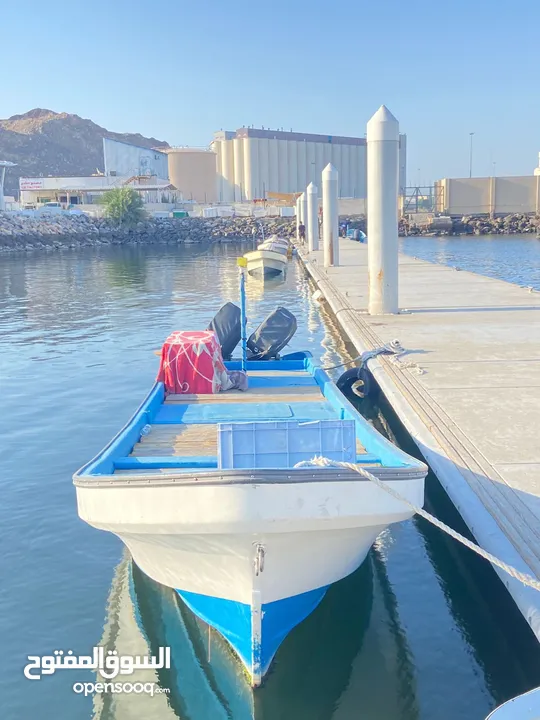 قارب صيد ياماها للبيع مع الملكية25