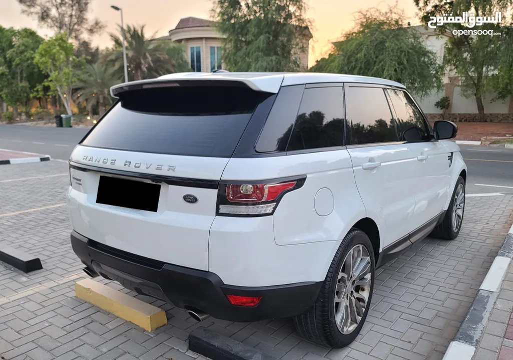 RANGE ROVER 2016 SPORT HSE V6 , GCC , ACCIDENT FREE , ORIGINAL PAINT