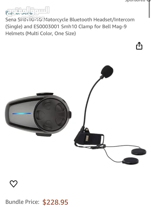 Sena 10 dual bluetooth headset