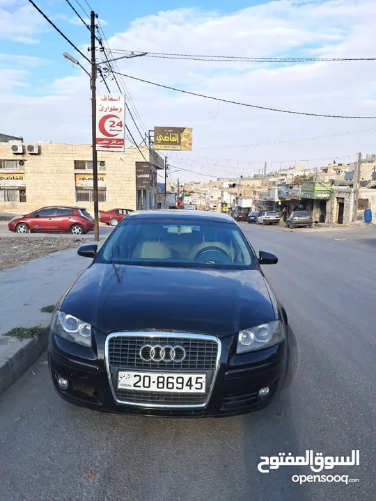 Audi A3 حبه نظيف وممتازه وما بتتعبك بس انا محتاج ابيعها