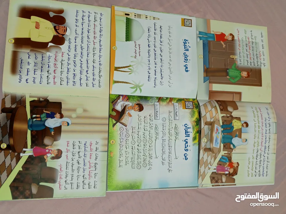 قصص أطفال لعمر 8 سنوات مستعملة للبيع بحالة جيدة جدا ومفيدة للأطفال وتعلم الأطفال الكتابة والقراءة .