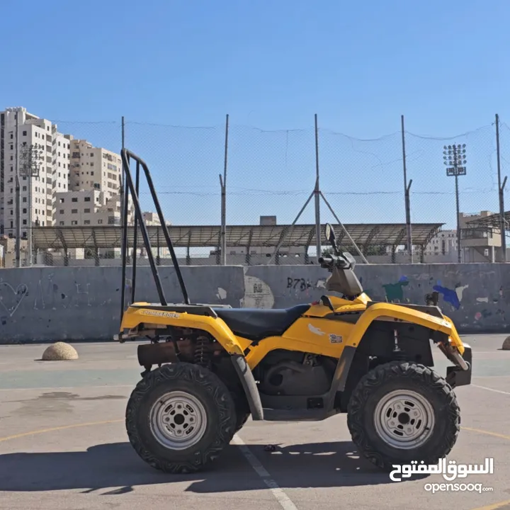 تركترون  بمبادير دفع رباعي  بنزين  2014 450cc