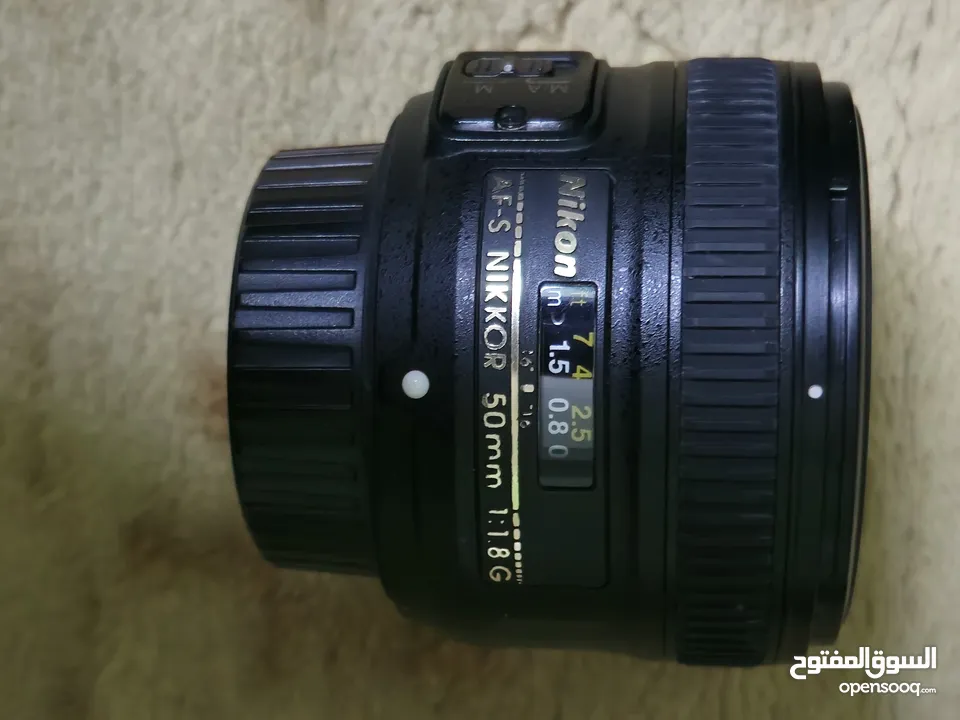 كاميرا نيكون NIKON D7100 مع عدسة 18-140 ملم للبيع  مع عدسة 50 ملم  للبيع بشكل منفصل "اقرأ بتمعن"