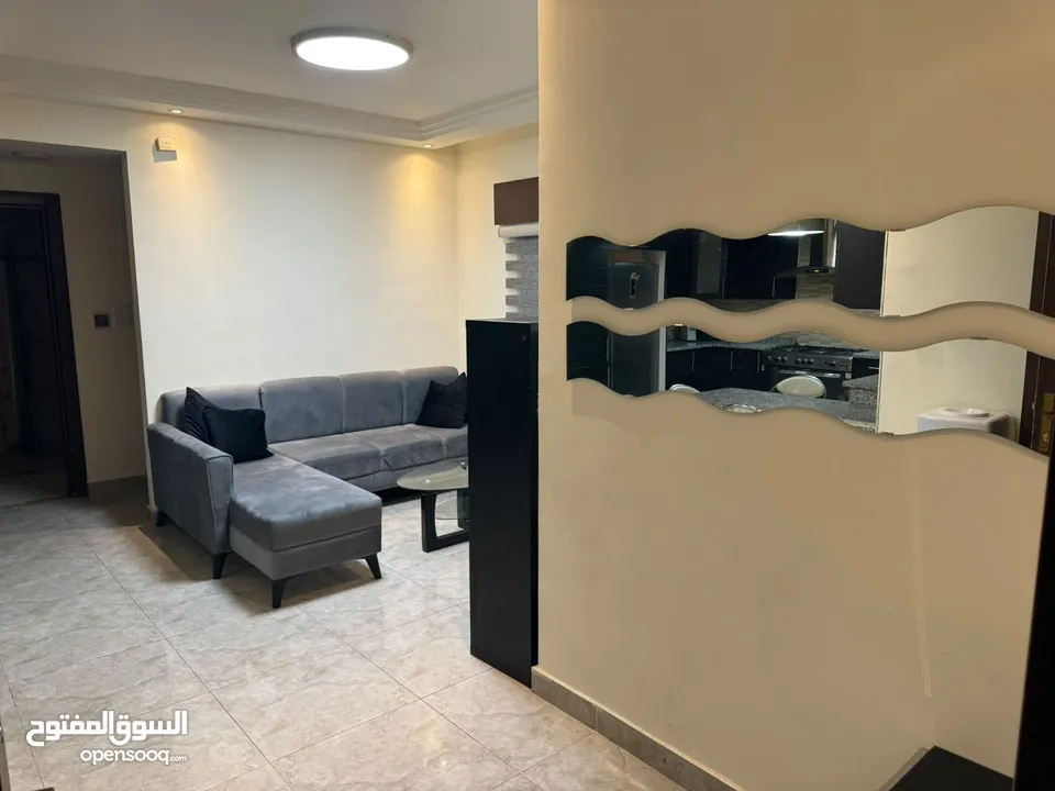 شقة مفروش لايجار الدوار السابع مقابل كوزمو