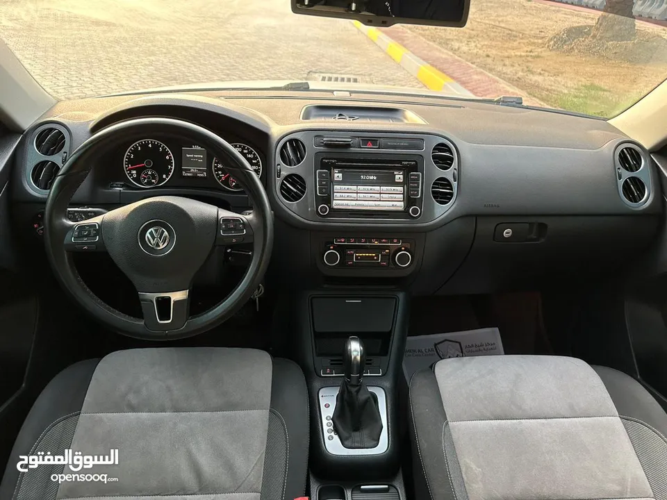 Volkswagen Tiguan  GCC 2014 Full option  فولكسفاغن تيجوان  2014 خليجي جميع الإضافات