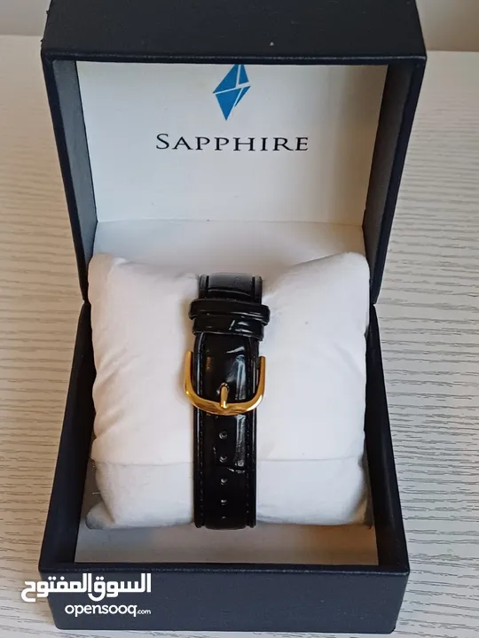 Brand New Sapphire 22k Gold Plated