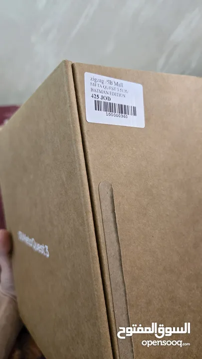 Meta quest 3 512GB + charger تم شراءها بنهاية شهر أربعة بسعر 425