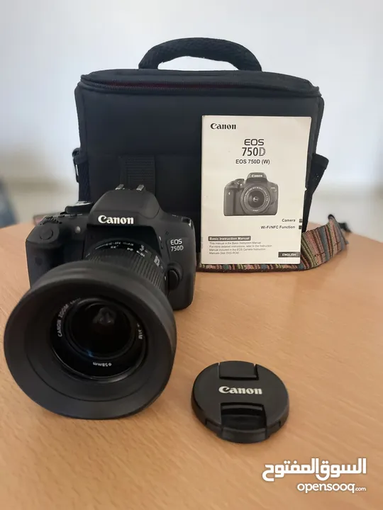 Canon 750D DLSR Camera for Photography