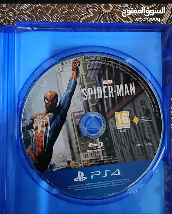 سيدي سبايدرمان ps4 فقط في 15JD