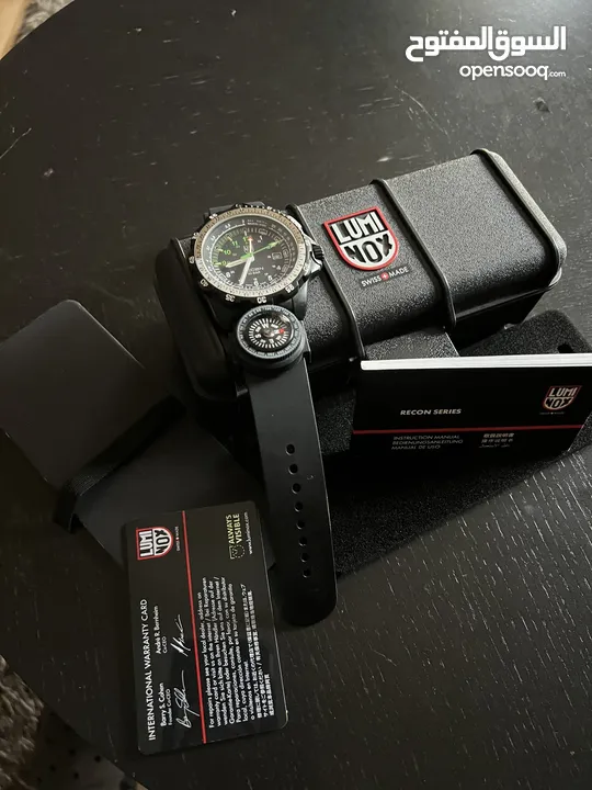 مع بوصله اصليه Luminox ساعه عسكريه حجم كبير 46 xl