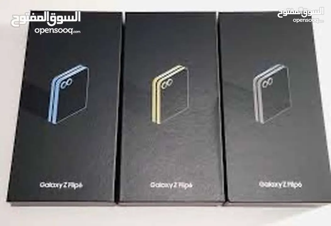 جلاكسي زد فليب 6 5G جديد افضل كفالة الوكيل الرسمي جميع الالوان // Z Flip 6 5G 256/512