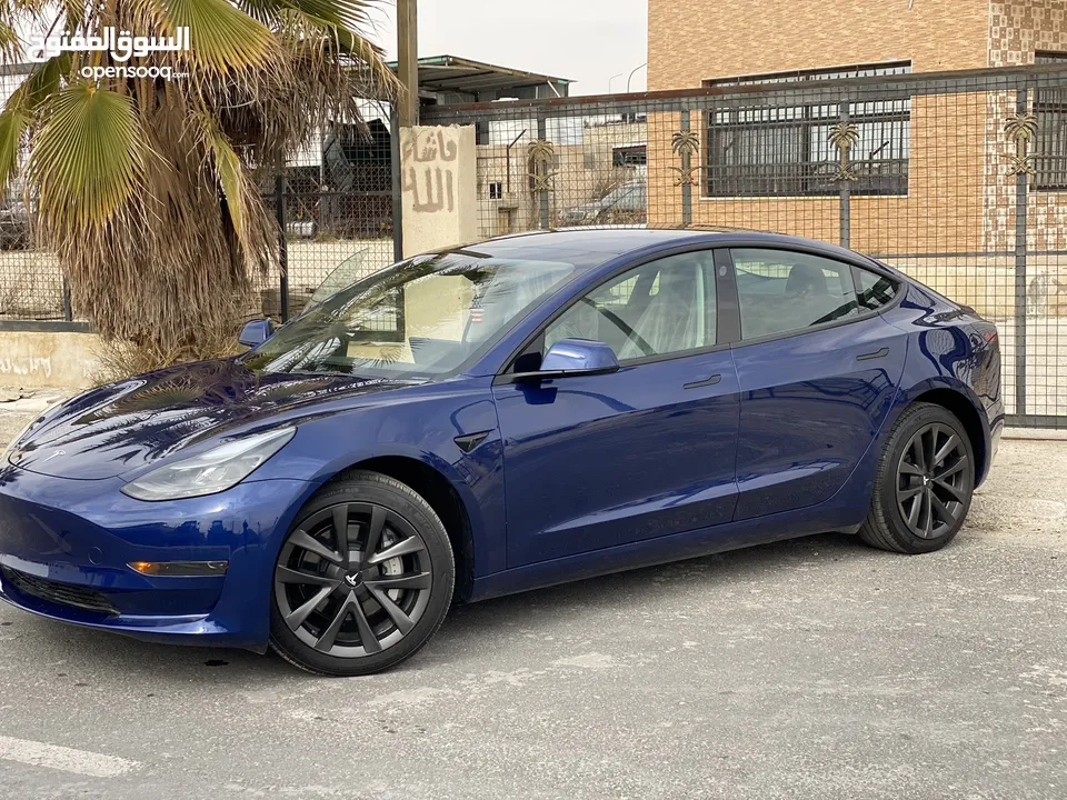 TESLA Model 3 Stander Plus 2023   تسلا 3 ستاندر بلس 2023  بحالة الوكالة فعلا ليس قولا  ما شاء الله