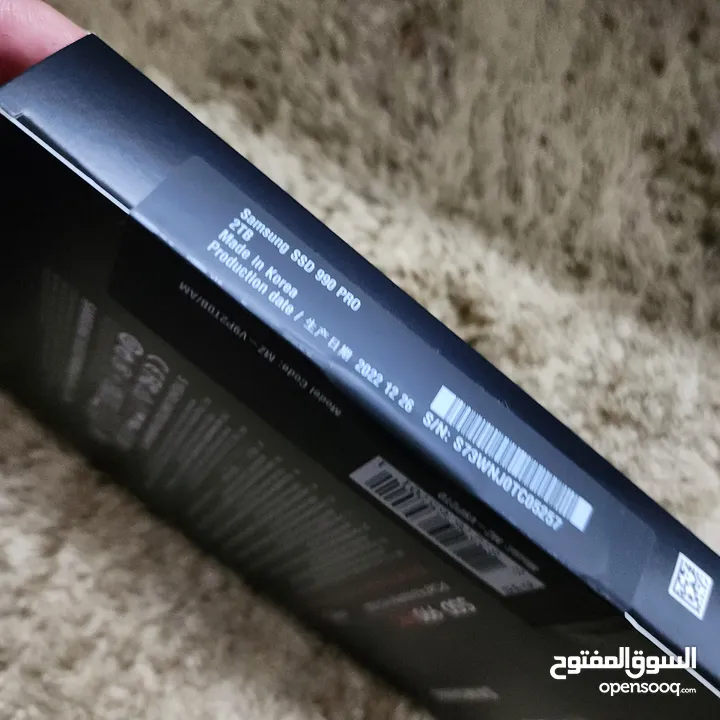 Samsung 990 PRO PCIe 4.0 7450MB/s nvme 2TB