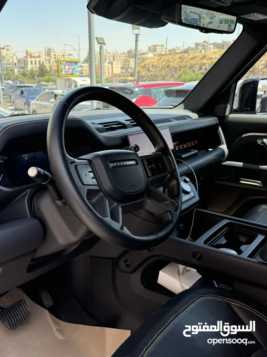 الصقر الأسود لتأجير السيارات لاند روفر ديفندر اعلى مواصفات2023 للأيجار Land Rover defender X dynamic