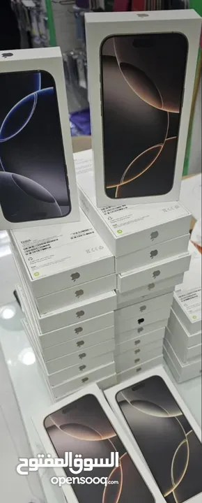 iPhone 16 pro max جديد كفالة الشرق الاوسط بسعر مميز ايفون 16 برو ماكس
