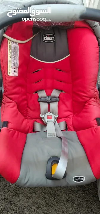 كرسي سيارة للاطفال كارسيت car seat ماركة اوربي تشيكو اصلي