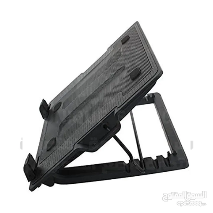 مروحة تبريد مناسبة للهواتف التاب و اللابتوب Cooling Pad 638 B Fits 9 to 17 Inch