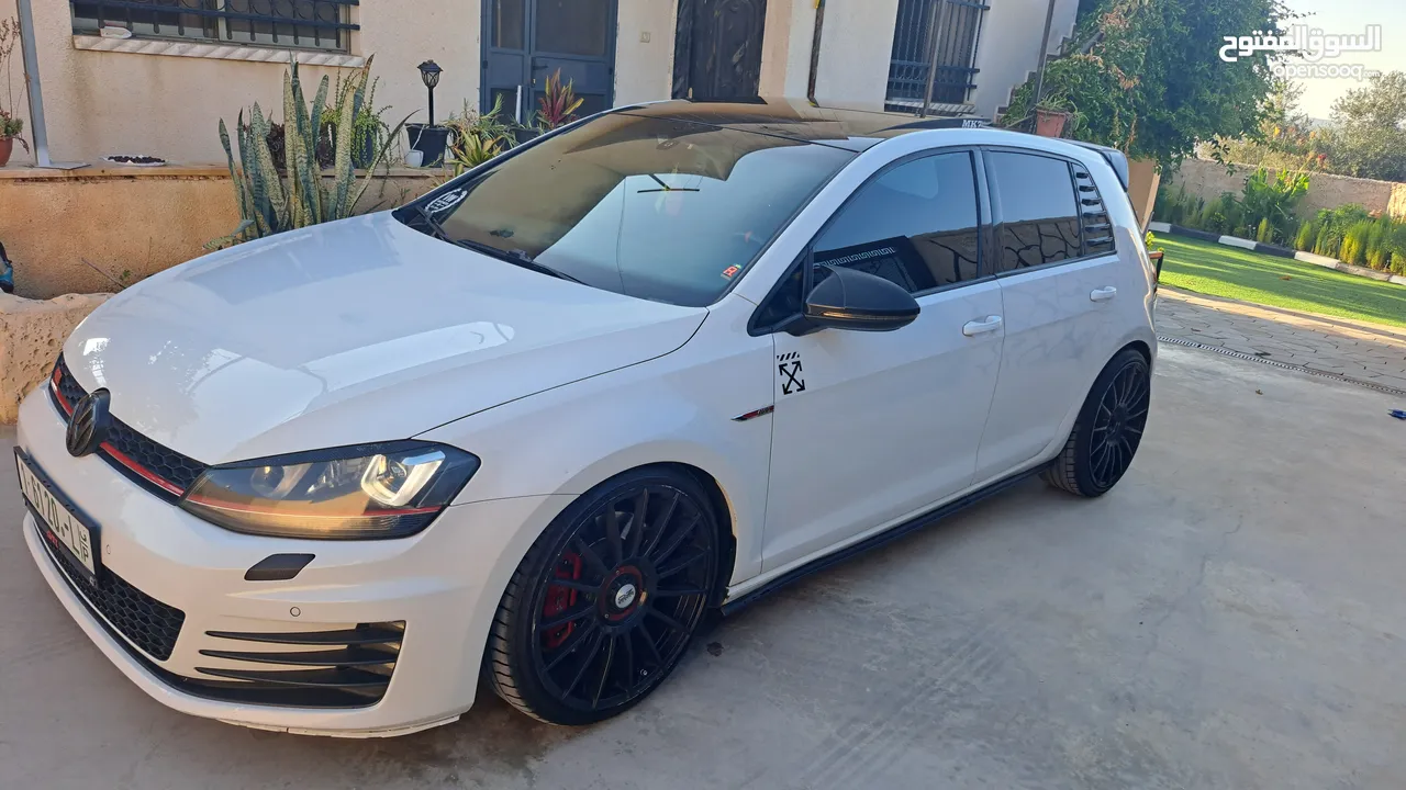 عرررض مغرري حرررق كااااش فقط ككاش golf gti mk7 2000 turbo 245 حصان  مش tsi