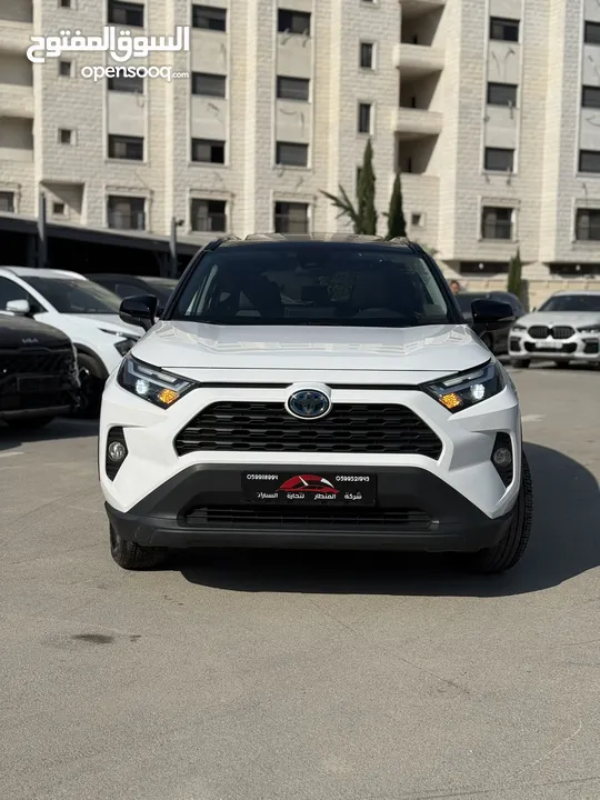تويوتا RAV4 ترخيص 2022 محرك 2500 هايبرد جير أوتوماتيك 296 حصان