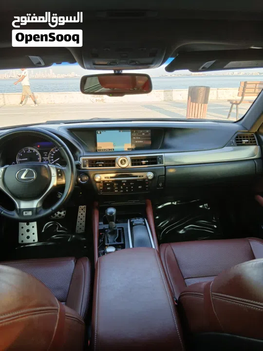 للبيع لكزس جي إس 350 اف سبورت موديل 2015