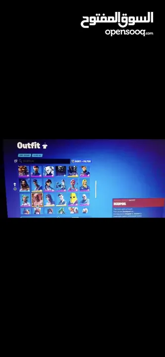حساب Fortnite للبيع بشتغل بس على البلاستيشن قديم من 2017