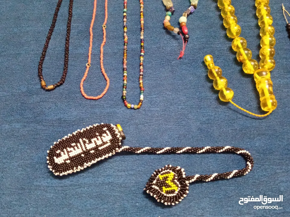 مسابح وعقود واطواق مشكله منوعه للبيع في اربد