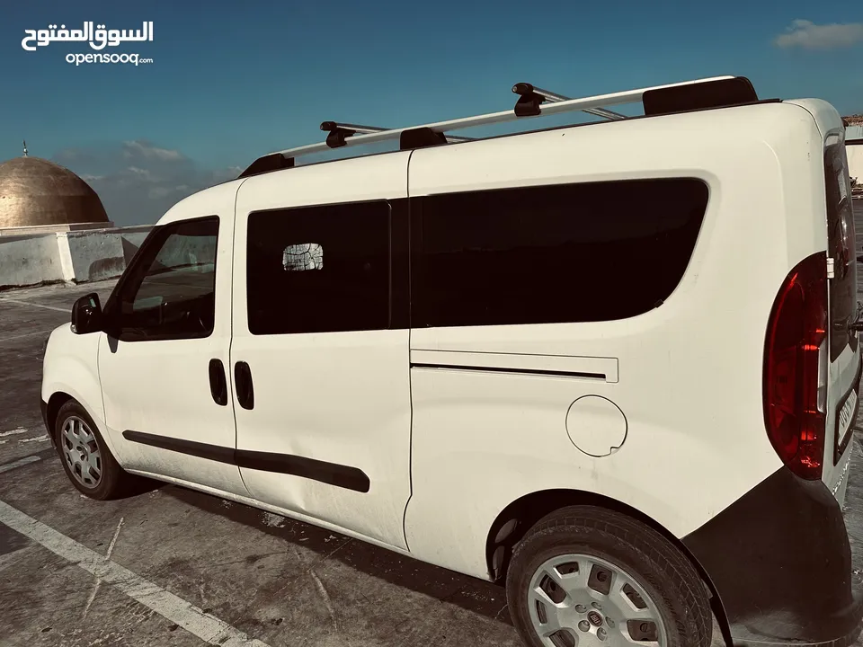 فيات دوبلو - ماكسي موديل 2018  تسيير 2019  عداد 105،000 كم  سيارة نظيفة نظيفة صلاة النبي