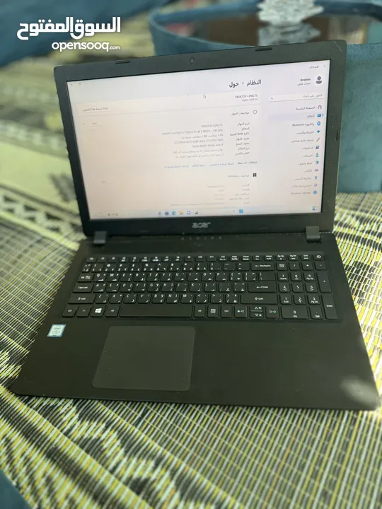 لابتوب acer بحالة الوكالة
