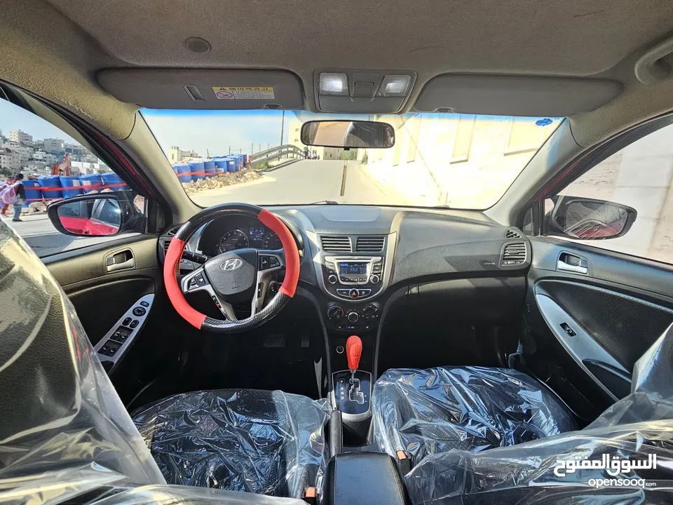 هنداي اكسنت 1.4 بنزين اقتصادية جدااا فحص ممتااز تامين شامل