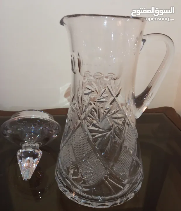 Crystal Egermann كريستال تشيكي ماركة   مزينة بطبقة سميكة من ماء الذهب Egermann