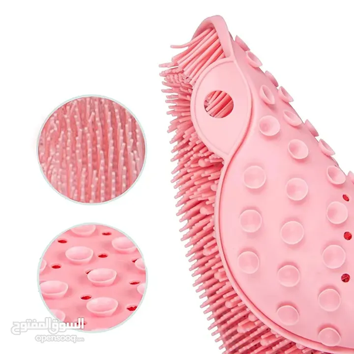 فرشاة تنظيف وتقشير الجسم Scrubber for use in shower