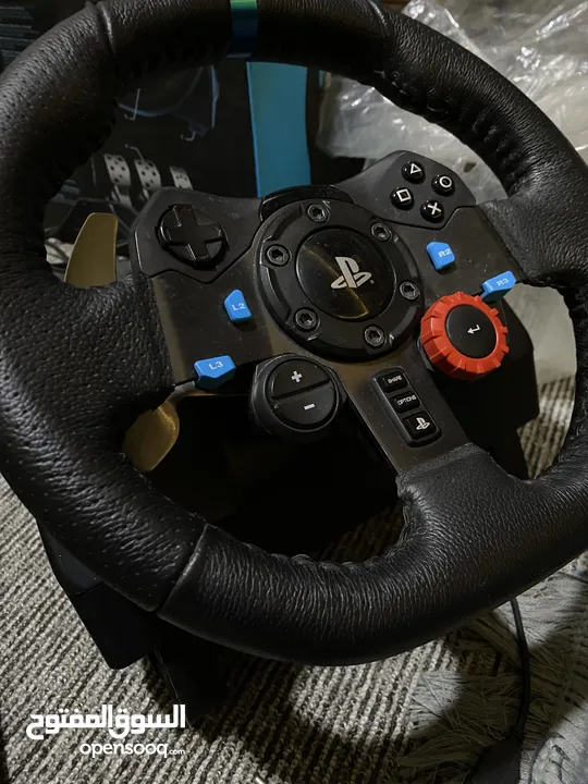 دركسون  logitech g29 مستعمل قليل جداً