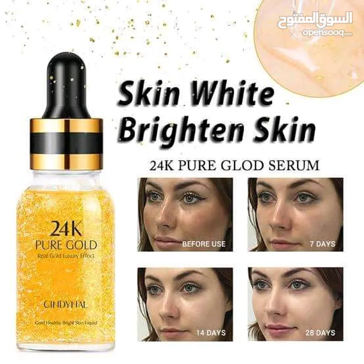 24 k gold serum