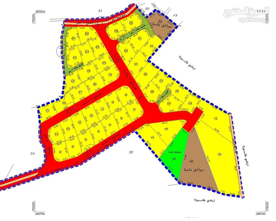 نمرتين ارض للبيع. موقع مميز كوشان طابو بسعر مغري